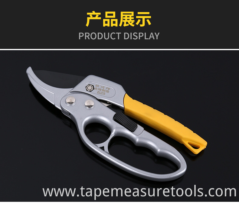 Wholesale custom segmented labor-saving fruit branch pruning shears gardening shears secateur